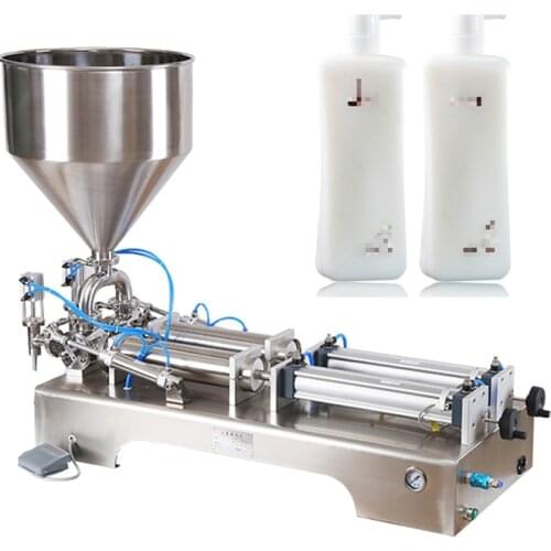Liquid paste dual-purpose filling machine stainless steel quantitative filling machine
