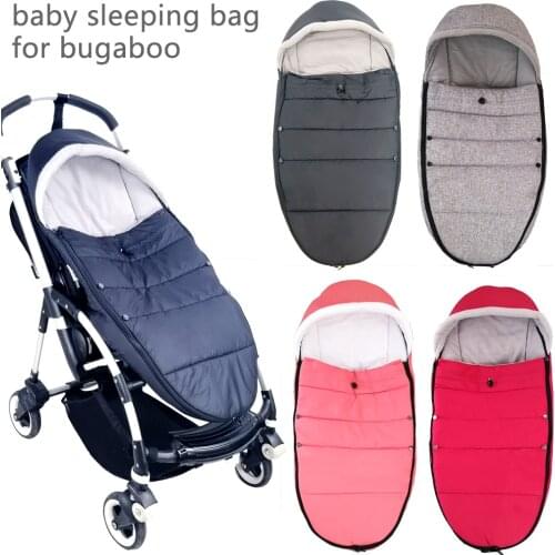 Winter Baby Sleep Bag Waterproof Warm Socks Baby Stroller Accessories For Bugaboo Bee 3 Bee 5 Footmuff Cover