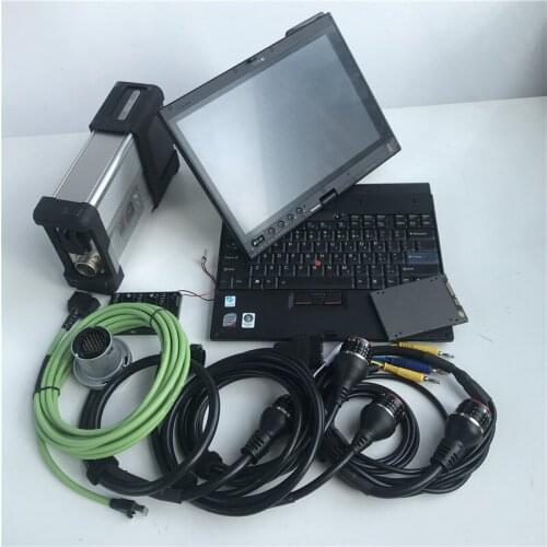 Star diagnosis multiplexer mb sd connect c5 with software 2020.12 in ssd with x200t touch screen laptop super quality