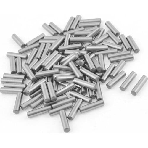 100 Pcs Stainless Steel 3.55mm x 15.8mm Dowel Pins Fasten Elements