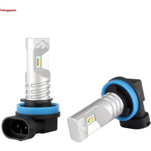 2x 1000 Lumen CANBUS Ampoule de Feux anti-brouillard H8 H11 LumiledZES Chips LED blanc 6000K DC 9 V - 30 V