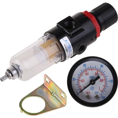 AFR-2000 Airbrush Compressor Pressure Regulator Water Trap Filter Water Moisture Gauge