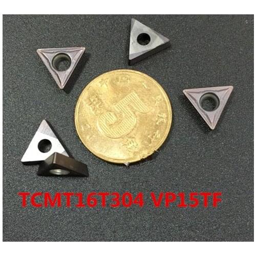 Free shipping for 10pcs RRP-TCMT16T304-VP15TF inserts, one box contain 10pcs, Made by Chinese factory, in good quality