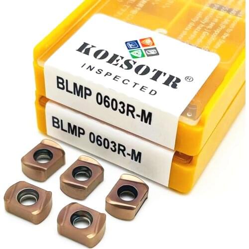 BLMP0603R BLMP0904R M 100% original milling machine double-sided fast forward insert BLMP 0603R CNC lathe parts turning tool