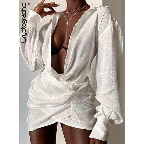 Cryptographic Women's Ruffle Shirts
