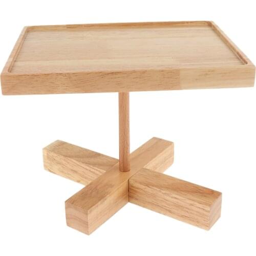 Wooden Sunglass Shelf Show Case Frames Sunglasses Stands Rack Holder, S / M