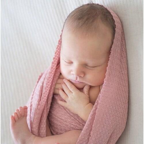 Baby Photography Props Blanket Wraps Stretch Knit Wrap Newborn Photo Wraps Hammock Swaddling Padding Wrap DropshippingE