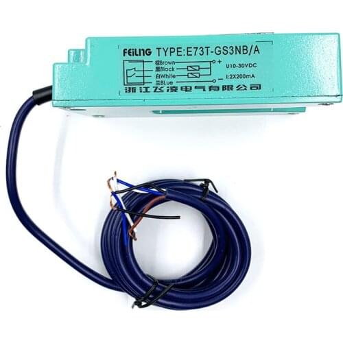 Sensor E73T-GS3NB/A four-wire NPN closed front and open U slot photoelectric switch