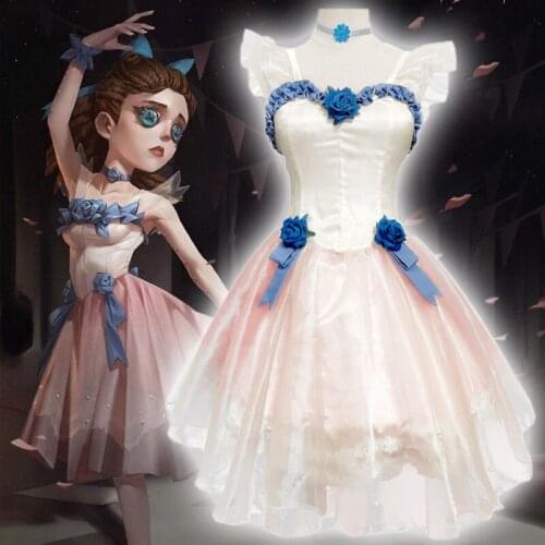 Game Identity V Cosplay Costumes Survivor Perfumer Vera Nair Cosplay Costume The Red Shoes Skin Uniforms Clothes Suits Dress Hot