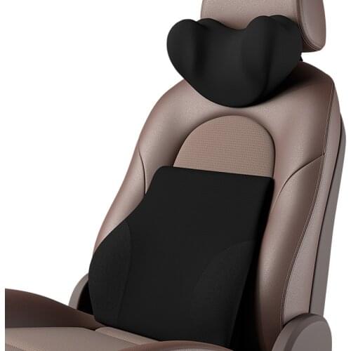 2021 NEW Universal Car Seat Neck Pillows Headrest Support Lumbar Cushion Rest Memory Cotton Travel Headrest For Office Auto