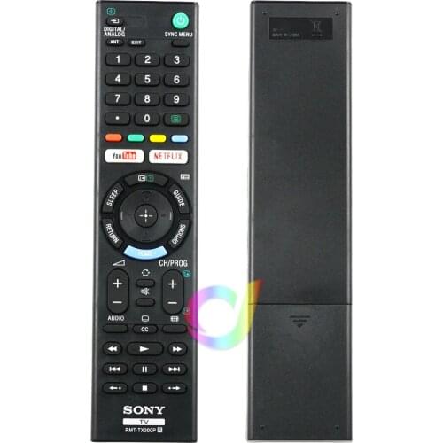 NEW RMT-TX300P Remote control For Sony 4K HDR Ultra HD TV RMT-TX300B RMT-TX300U YOUTUBE / NETFLIX Fernbedienung controle remoto