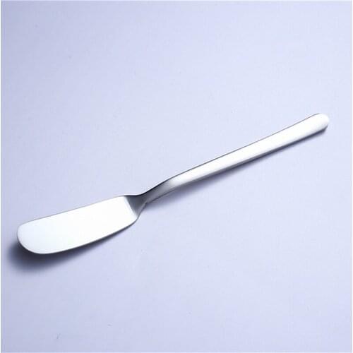 Butter Knife Stainless Steel Kitchen Cheese Knife Silver Dessert Tool Jam Spreader Utensil Cutlery Dessert Tool For Toast Gadget
