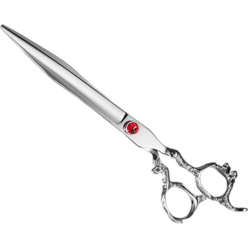 Red Diamond Japanese Stainless Steel 9CR Salon Haircut Hair Cutting Dog Pet Grooming Scissors