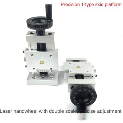 Z-axis Platform Precision Vertical Slide Dovetail Slot Screw Sliding Stage Hand-operated Linear Screw Multi-function Lifting