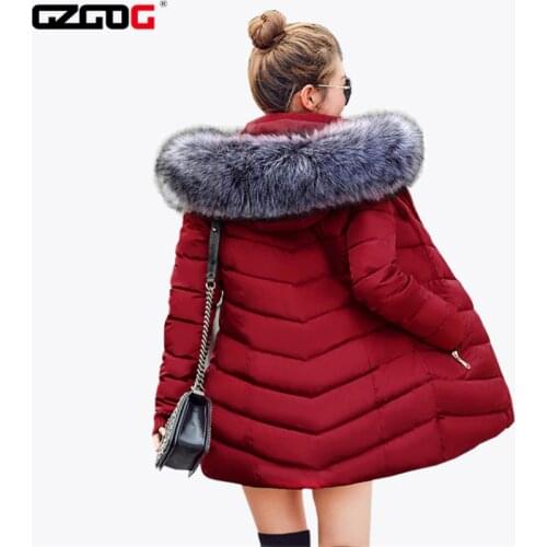 2021 autumn parkas Winter Long Down Jacket For Women Overcoat Female Detachable hat fur collar Casual Womens Coat