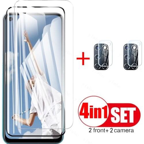 Full Cover Tempered Glass For Oppo A52 A72 A92 Screen Protector For Oppo A53 a53s A73 A93 Camera Glass For Oppo A15 A15S Glass