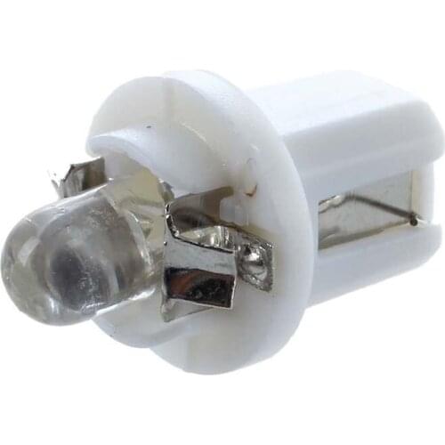 10x T5 LED BULB Light Gauge White Light Meter Dashboard B8-5D Car lights 12V 6000K-6500K