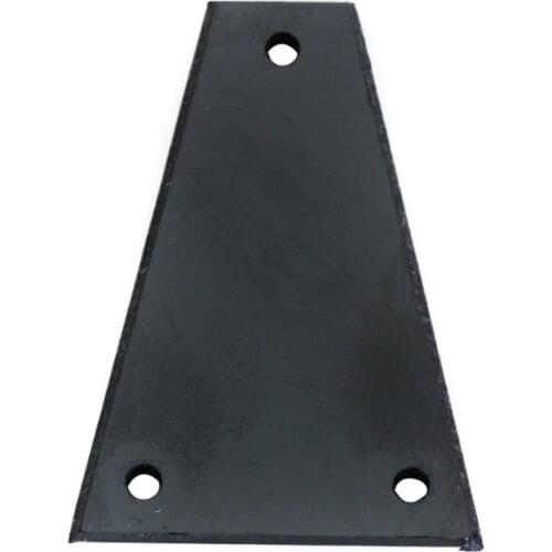 5x Black Electric Guitar PVC Rod Cover 3 Hole + Screw