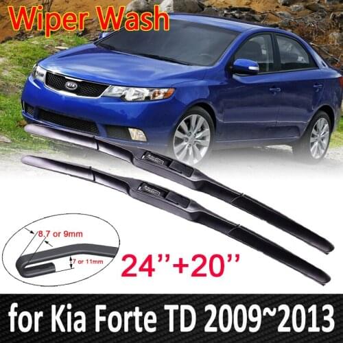 Car Wiper Blade for Kia Forte 2009~2013 2010 2011 2012 Cerato K3 Koup Front Windscreen Windshield Wipers Blades Car Accessories