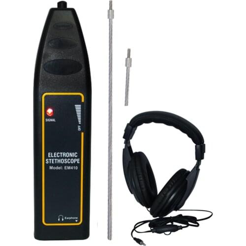 Automotive Noise Finder Electronic Stethoscope Machine Engine Diagnose 2 Probe 100Hz~10kHz Car Truck Automotive Noise Sensor