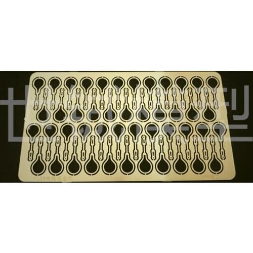 Free shipping Classic sail boat model parts : The Pulley deadeye Fixation Fixed Metal Blocks 64pcs