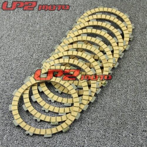 For Kawasaki Z1000 2003-2014 ZX10R 2004-2014 Paper Based Clutch Friction Kit Disc Plates Set Motorbike Parts Accessories