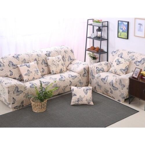 Yaapeet 1pc Europe Slipcovers Pastoral Sofa Cover Living Room Pretty Soft Couch Cover Elegant Armchair Cover Without Pillowcase