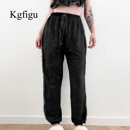 KGFIGU Women's Wide Trousers