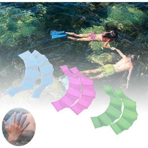 Frog claws Frog silicone hand pu, hand-webbed swimming paddles swimming aids for beginners