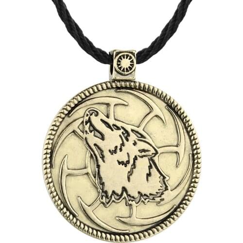 Fashion Statement Wolf Head Animal Pendant Necklace Fashion Silver Color Metal Alloy Rope Chain Choker Necklace Jewelry Gift