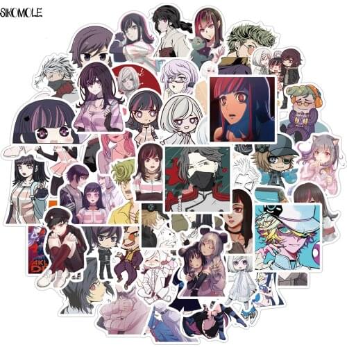 50PCS Japanese Anime Akudama Drive Cartoon Stickers For Toys Laptop Luggage Skateboard Suitcase Decals Graffiti Sticker F5