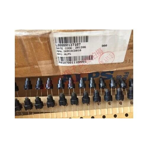 SKRCACD010 Japan imported waterproof dustproof direct insertion 2 feet round touch switch button 9*13 original