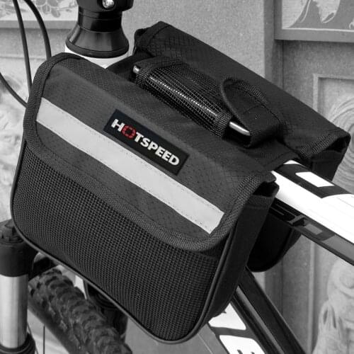MTB Bag Pack Bicycle Accessories Bicycle Bag Front Tube Rainproof Bike Pouch Phone Case MTB Cycling Accessories