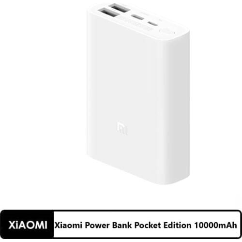 Xiaomi Power Bank Pocket Edition 10000mAh Power Bank 22.5W Fast Charging USB-A/C Output