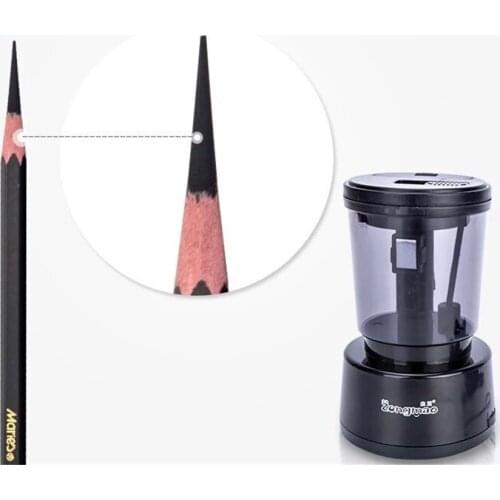 High Efficiency Portable Electronic Pencil Sharpener for Sketch writing Pencil Charcoal Art Dedicated Long Refill Stationery
