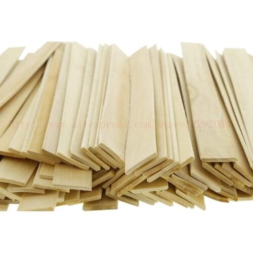 25/50/100 Piece Craft Sticks Wooden 8” Paint Sticks Paint Stirrers Premium Wood For Building, Paint mixing
