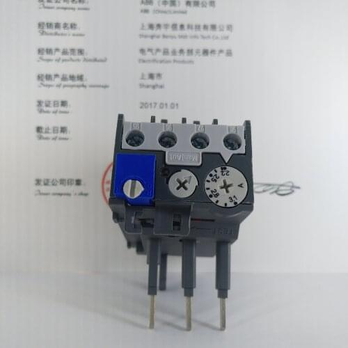 ABBss Thermal Overload Relay TA25DU-3.1M Adjustable Current 2.2-3.1A