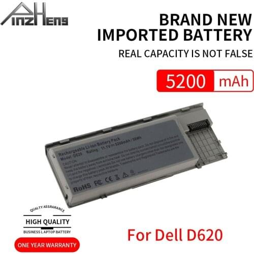 PINZHENG New Laptop Battery For Dell Latitude D620 D630 D630c Precision M2300 Latitude D630 UD088 TG226 TD175 PC764 FG442 KD492