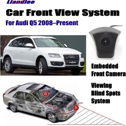 Car Front View Camera For Audi Q5 2008-Present 2010 2015 2017 2018 Not Rear View Backup Parking Camera HD CCD Night Vision