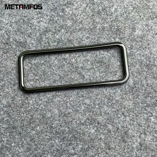 For Mitsubishi Delica 2020 2021 Middle Door Rear Trunk Switch Button Cover Trim Molding Sticker Interior Accessories Car Styling