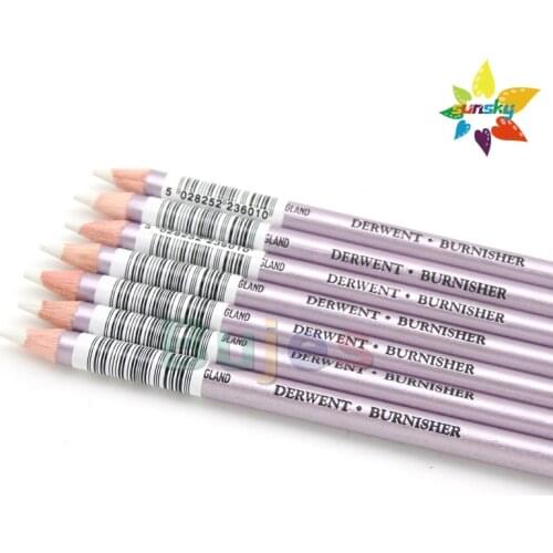 Derwent Blender/Burnisher Pencil,Soft colorless pencil Mixes color while smoothing strokes and softens edges,Art supplies