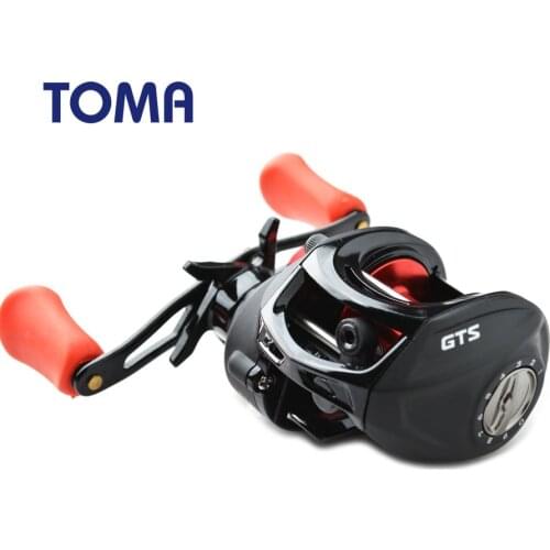 TOMA Bait casting Fishing Reel 206g Ultralight 11+1BB Stainless Steel GT 7.5:1 Baitcast Reel 7.5kg Max Drag Saltwater