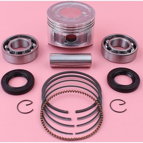 68mm Piston Pin Ring Circlip 6205 Bearing Oil Seal Kit For Honda GX160 5.5HP GX 160 Small Engine Motor Part