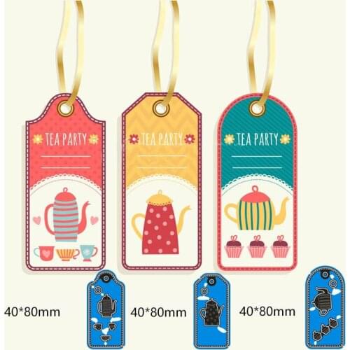 Creative tags new Cutting DIES Stencil DIY Scrapbook Photo Album Embossing Decor Paper Card Craft Template