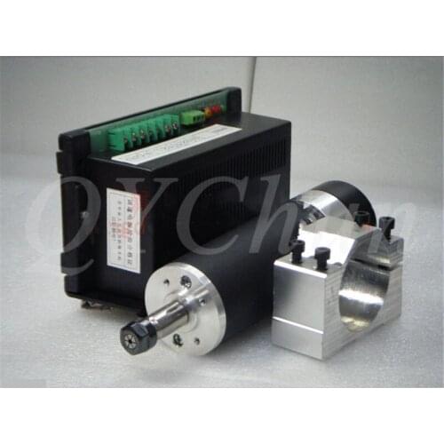 Ld57gf-600w speed regulating spindle assembly carving machine lathe electric spindle drilling motor milling machine spindle