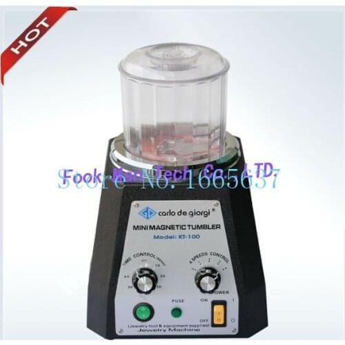 MAGNETIC TUMBLER 130MM JEWELRY POLISHER FINISHING. FREE SHIPPING