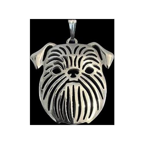 Fashion Metal Dog Pendants Jewelry Brussels Griffon Pendants