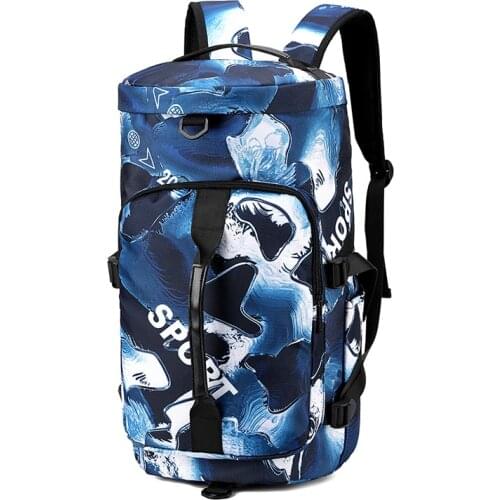 Fashion Men Backpack Women Sports Backbag Big Capacity Travel Backpacks Fitness Gym Yoga Shoudler Bag