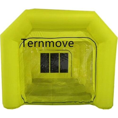 Customized Cheap Used Portable Automatic Garage Paint Tent Mobile Inflatable Spray Booth For Car Painting