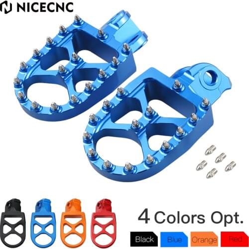 Foot Rests Pegs Footpegs Pedals for HUSQVARNA FE FC TE TC 65 85 125 150 250 300 350 450 501 610 FS450 701 ENDURO Super moto 2018